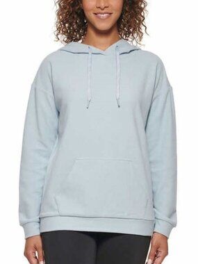 Marc New York Women’s Cozy Sweatshirt Pullover Hoodie Blue, Size Medium (New)